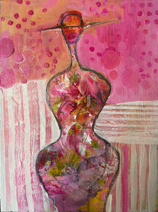 Lady in Pink (9x12)